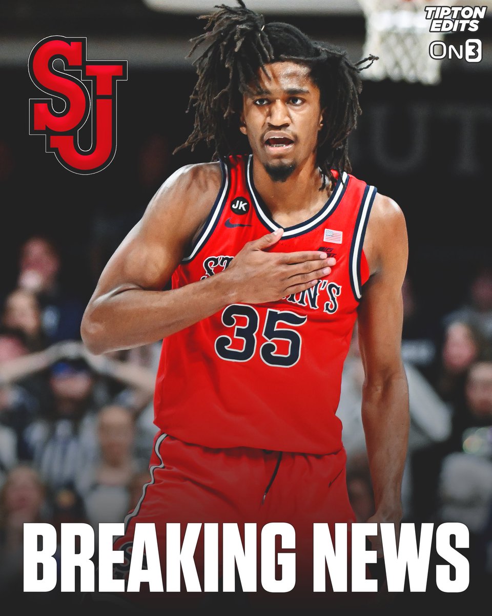 NEWS: St. John’s guard Glenn Taylor Jr. will enter the transfer portal, he tells @On3sports. on3.com/transfer-porta…