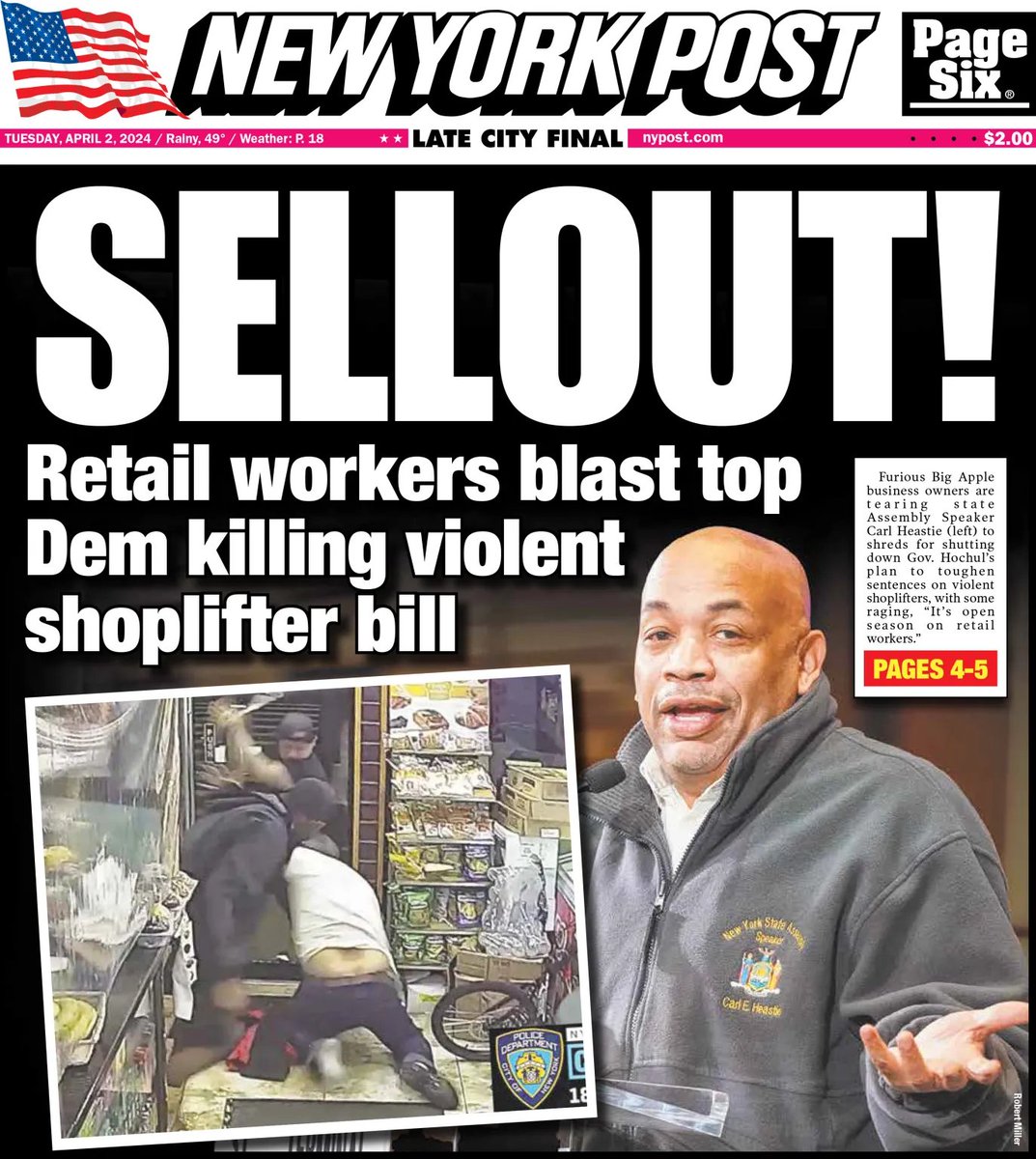 Democrats side with criminals over hard workers as New Yorkers suffer under the Far Left’s soft-on-crime policies.