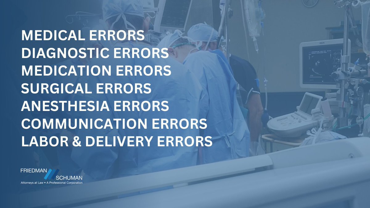 Deaths attributed to #medicalerrors continue to rise across #hospitals nationwide each year, making these errors some of the most prevalent causes of #patientmortality. Learn how #fsalaw can support you following a #medical error: bit.ly/3VDL8uL #medicalmalpractice