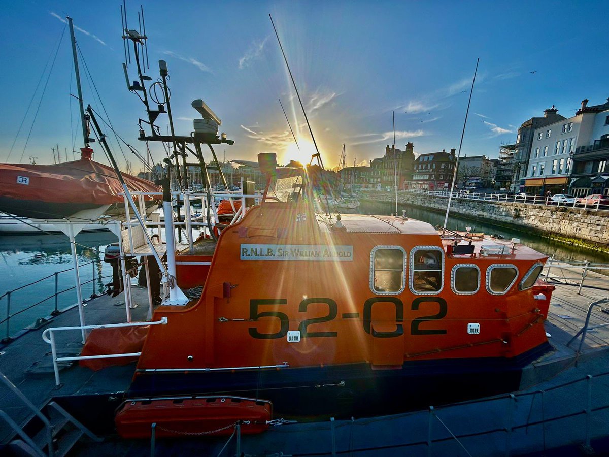 Sir William Arnold
Lifeboat visits <a href="/RamsgateRNLI/">Ramsgate Lifeboat</a> on her south coast tour. This iconic Channel island lifesaver - will be staying in the inner harbour for the next week or so, before she moves onto <a href="/RNLIEastbourne/">Eastbourne Lifeboats</a> <a href="/RNLI/">RNLI</a> <a href="/Kent_Online/">KentOnline</a> <a href="/bbcsoutheast/">BBC South East</a> <a href="/KM_newsroom/">Kent Messenger</a> @VisitThanet