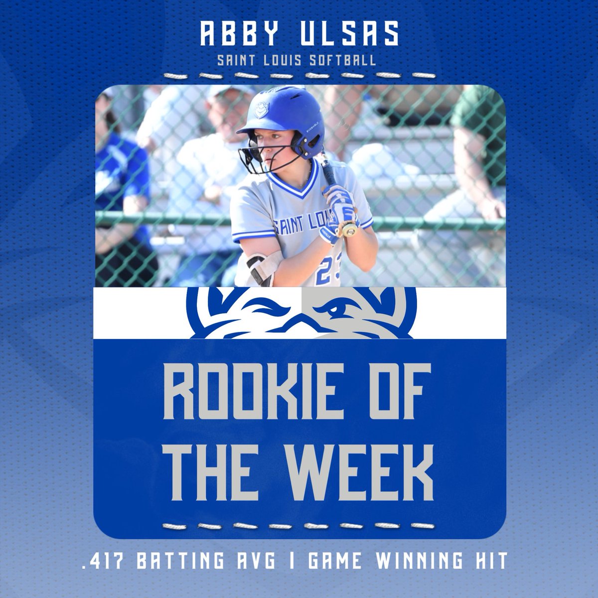 ⭐️ A-10 ROOKIE OF THE WEEK ⭐️ 
🔥 ABBY ULSAS 🔥