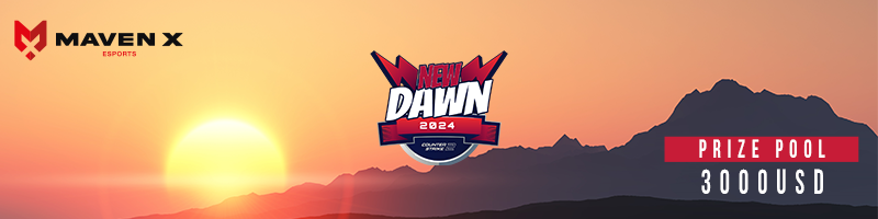 Registration for the <a href="/961gamerslb/">961Gamers Official</a> <a href="/CounterStrike/">CS2</a> Tournament #NewDawn is now closed!!
16 teams from all over #MENA are ready to fight for the 3K Prize Pool starting this weekend.

Watch the action live on <a href="/mavenxgaming/">MAVEN X</a> 
mavenx.gg/961Gamers