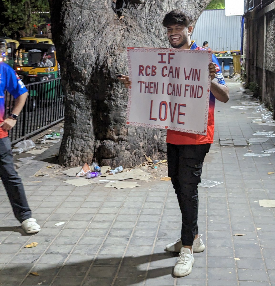 Good luck, buddy. #IPL2024 #RCBvLSG