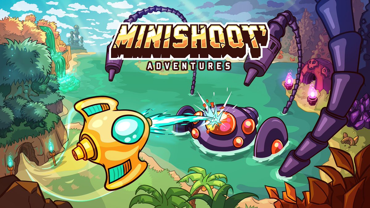 Do NOT sleep on @SoulGameStudio ‘s Minishoot Adventures if you like: ✅ Zelda games ✅ Bullet hells ✅ Open world exploration ✅ Skill treeeeees (you all know I love a good skill tree 😄) I’ll be playing today at 4pm PT! Don’t forget to check out the game on Steam! #ad