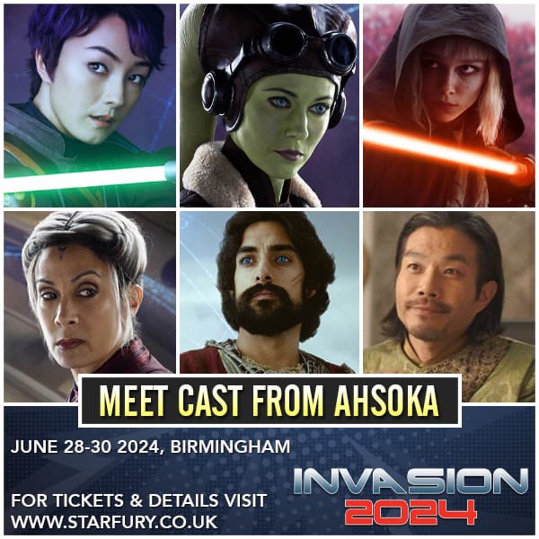 These incredible co-stars will be at the show as well most likely also drinking tea #Invasion2024