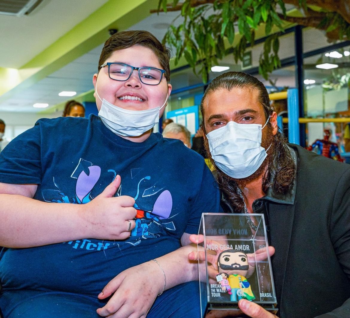 #CanYaman IG Post 

From the children of GRAACC Pediatric Hospital, once again, we learned that adversity should be faced with love and positivity, just like they do.

Surrounded by beautiful people and so much love, I was blown away by their enthusiasm and vibrancy.

Thank you