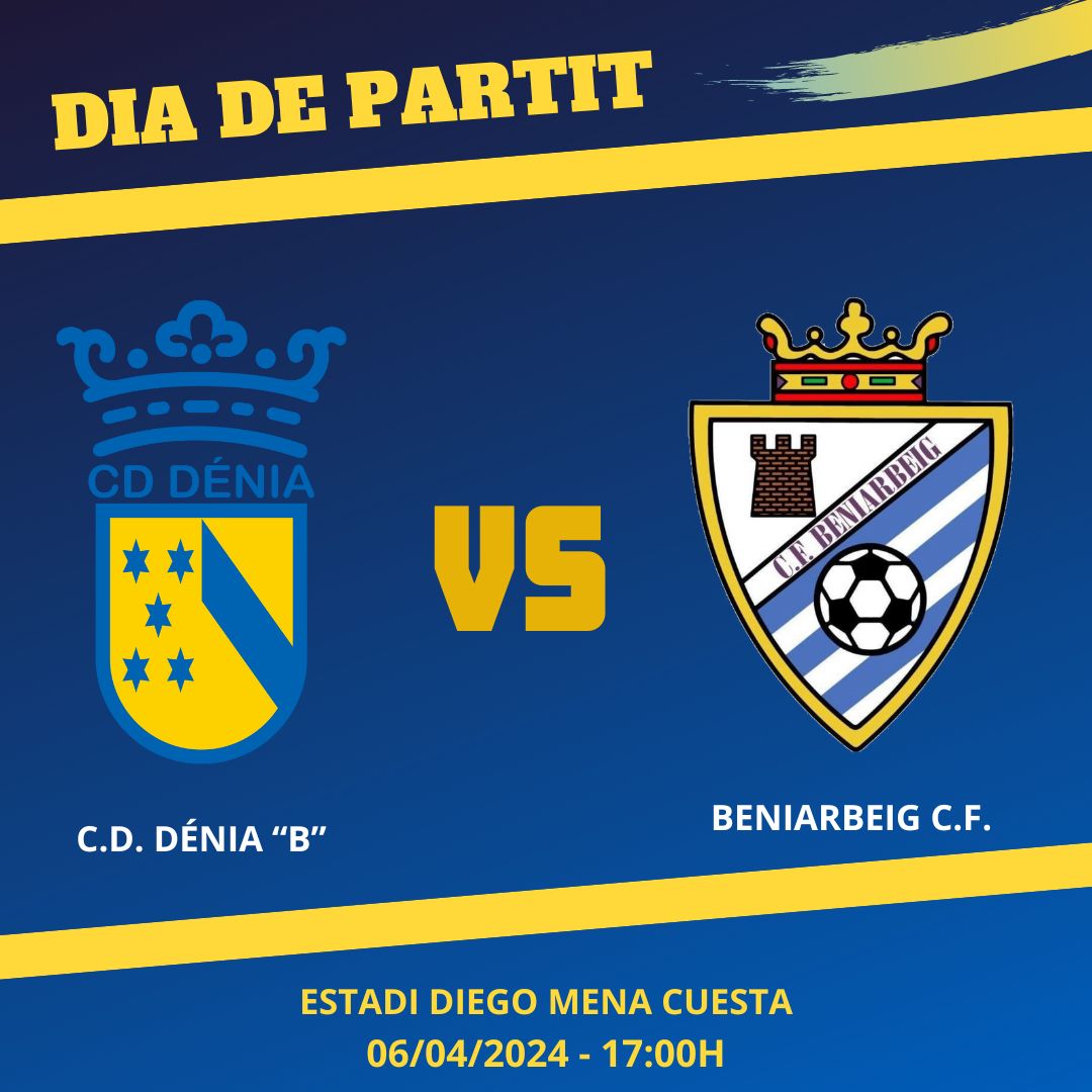 cddenia's tweet photo. ⚽ Pròxims partits #CDDÉNIA ⚽
🗓 6-7 abril
⚽ CDDENIA 🅱️ 🆚 #BENIARBEIGCF
⚽ @cdllosa1 Juv 🅰️ 🆚 Juv 🅰️ 
⚽ #CDOLIMPIC 🆚 CDDENIA 🅰️
⚽ Juv 🅱️ 🆚  @CF_Gandia Juv 🅱️ 
🎶 #Dénia #AMUNTDENIA #DIEGOMENACUESTA #FFCV #LCGS #LPJG3 #1REGJUVG6 #3FFCVG12
https://t.co/oI0wBFPlLx https://t.co/RZGePEsZOD