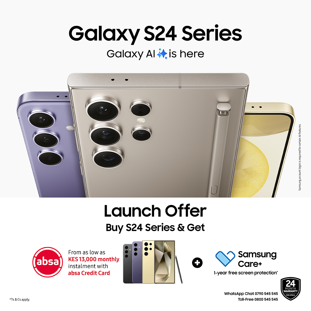 The #GalaxyAI is the upgrade you've been waiting for!🥳 Buy the #GalaxyS24 Series today in any Samsung Experience Store, an authorized @FaibaMobile dealer store near you or online here: spr.ly/6013ZFKgc Ts & Cs apply. #GalaxyAI #GalaxyS24 #EpicJustLikeThat