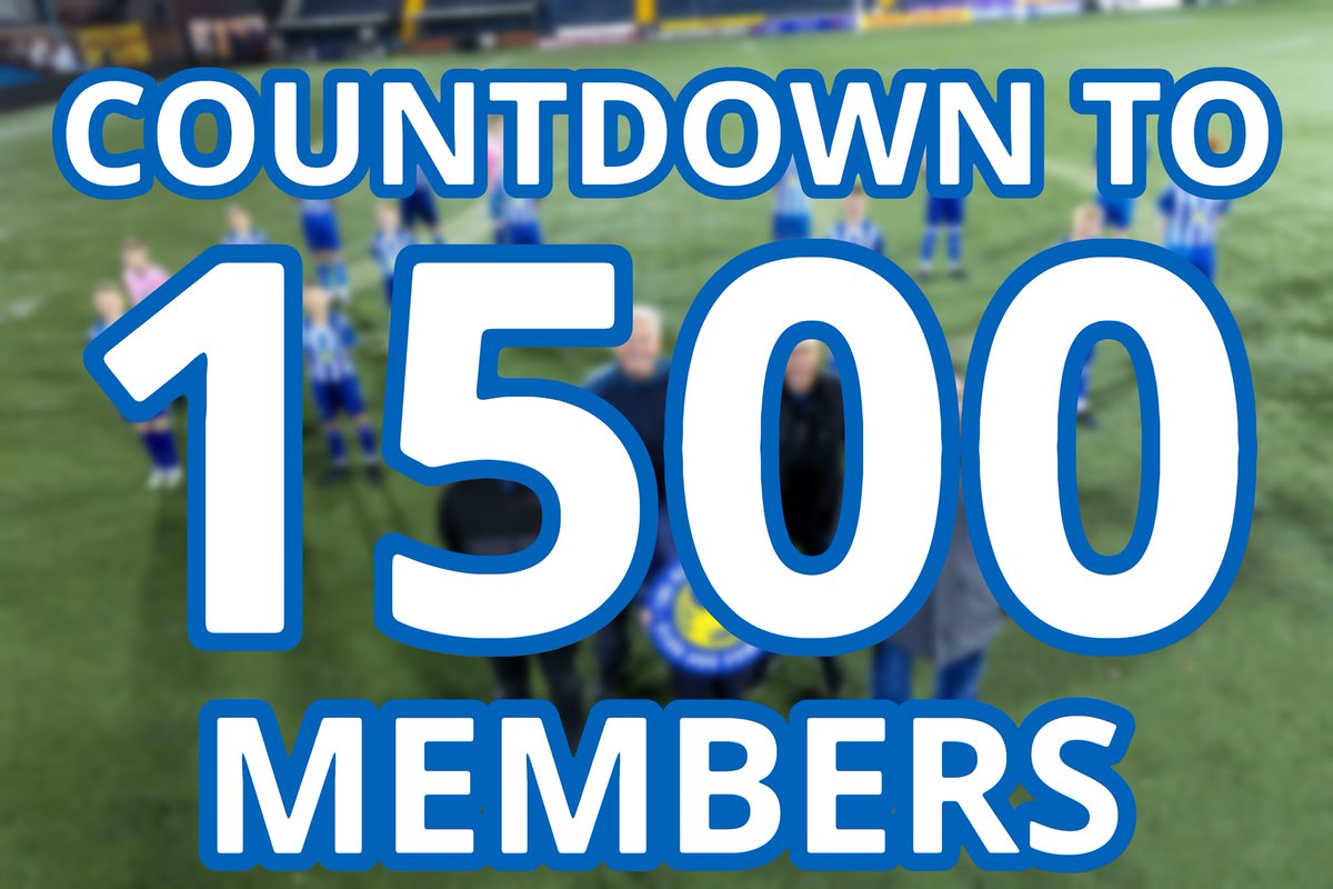 We’re well on our way to 1,500 members of the Killie Trust and Junior Trust! 🙌 You can join for just £10, and have a stake in the future of your club! 💙 Junior members also get the chance to be a mascot and other benefits! 👦 For more info go to thekillietrust.com/join-the-trust 📲