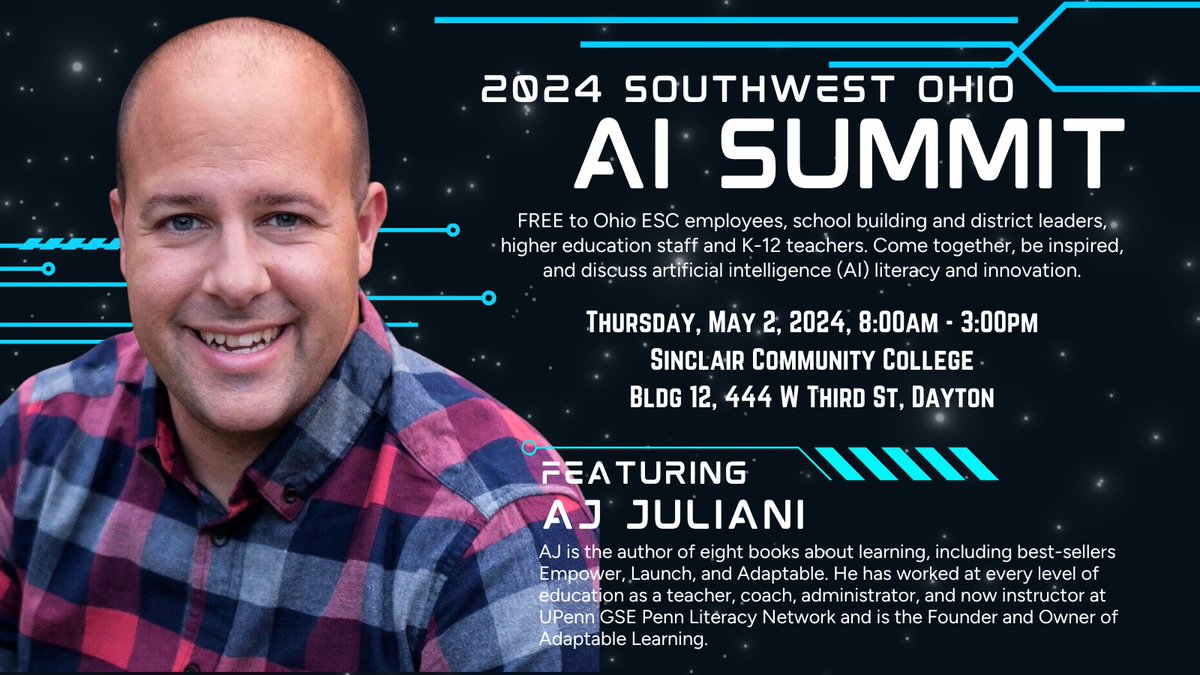 Learn more about AJ Juliani, author, educator, and Founder of Adaptable Learning: ajjuliani.com. Register today for the Southwest AI Summit: bit.ly/3wUNN9a #AIeducation @ajjuliani