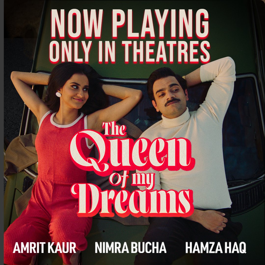 #TheQueenOfMyDreams is now playing in theatres across Canada with @CineplexMovies Written and Directed by @thefawz , the film follows a mother and daughter's Bollywood-inspired journey from Karachi, Pakistan, to Sydney, Nova Scotia, through memories real and imagined.