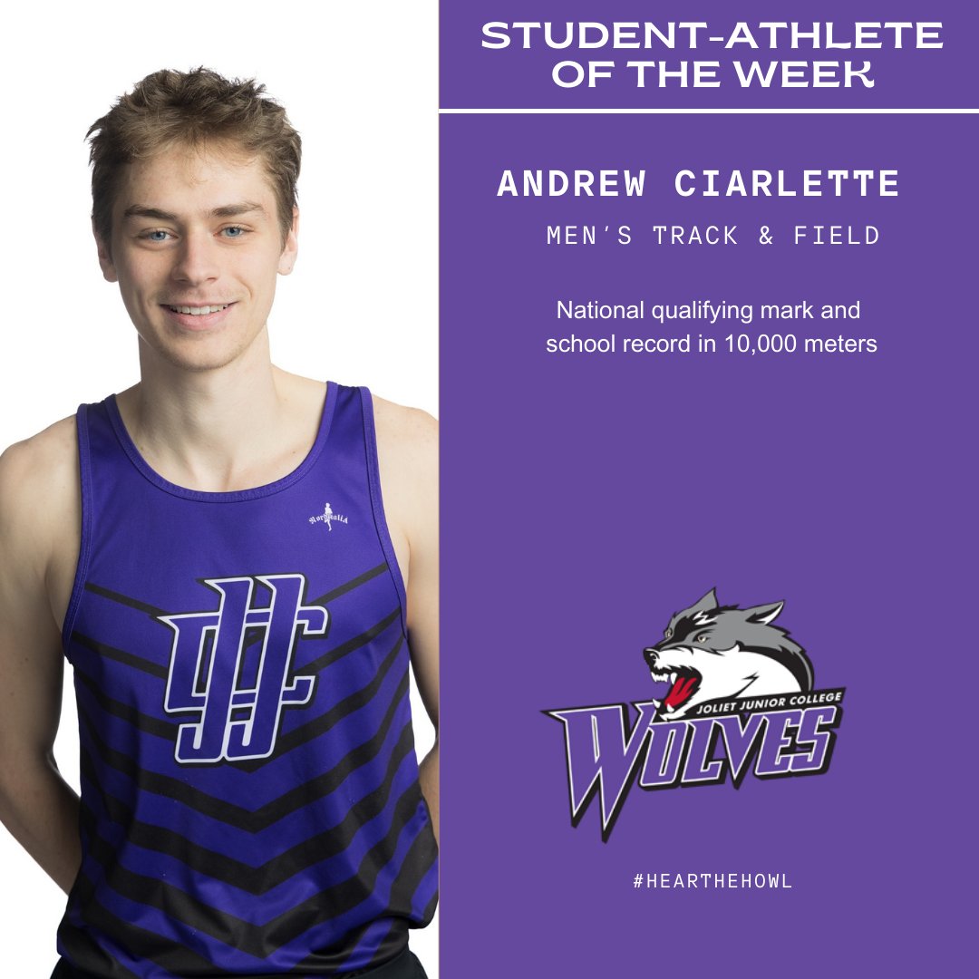 Isabella Hanson (SB) and Andrew Ciarlette (MT&F) are our Student-Athletes of the Week!