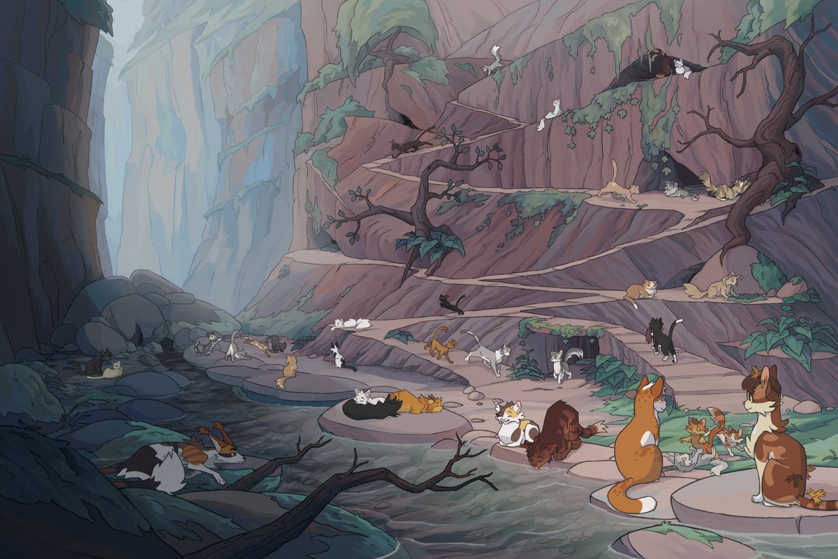 SkyClan at the Gorge
