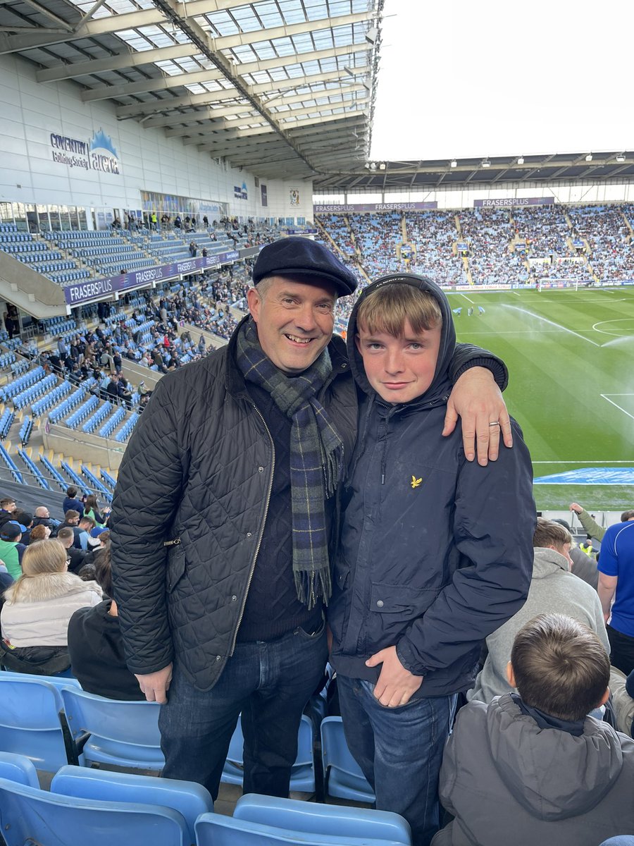 Cracking Easter weekend! Took my little lad to watch <a href="/CardiffCityFC/">Cardiff City FC</a> beat <a href="/Coventry_City/">Coventry City</a> yesterday and today watched him score two goals for <a href="/youth_county/">Newport County AFC Academy</a> against his old pals at <a href="/CF11Academy/">Cardiff City Academy</a>