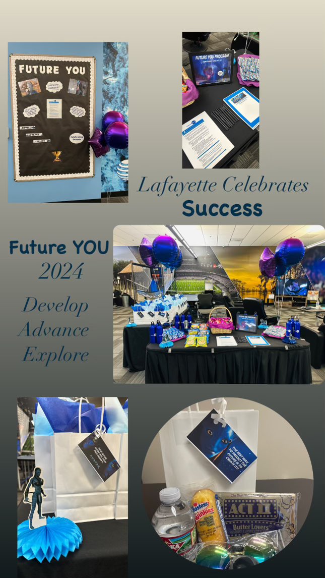 PATRICE BABINEAUX (@patrice_bab22) on Twitter photo “FUTURE YOU”PROGRAM Launch Day!! 🎊🎉
Write down your plan, set goals, envision the future, find what motivates you and make it happen! 💪🏽💙
“The best way to predict the future is to create it!” #FutureYou #MBCGoodStuff #LifeAtATT <a href="/TLRashad4/">Tiwanda Rashad</a> @mbcgoodstuff <a href="/LafccUnited/">Lafayette United</a> “FUTURE YOU”PROGRAM Launch Day!! 🎊🎉
Write down your plan, set goals, envision the future, find what motivates you and make it happen! 💪🏽💙
“The best way to predict the future is to create it!” #FutureYou #MBCGoodStuff #LifeAtATT <a href="/TLRashad4/">Tiwanda Rashad</a> @mbcgoodstuff <a href="/LafccUnited/">Lafayette United</a>