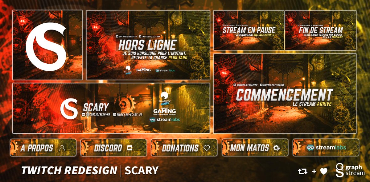 GraphStreamFR's tweet image. Un overlay comme celui-ci te plait ? 👀
Mes commandes sont ouvertes !

#overlay #twitch 

@PetitsStreams
@StreamFrancais
@RTStreamee
@RT4French
@RtCocorico