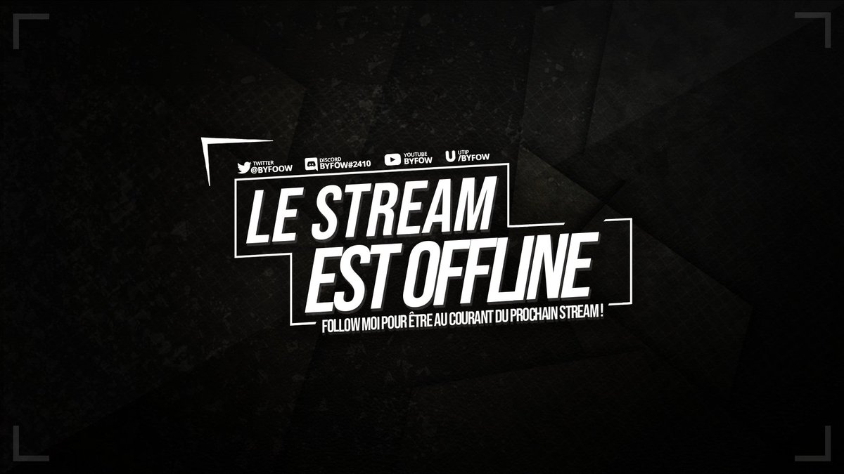 GraphStreamFR's tweet image. Un overlay comme celui-ci te plait ? 👀
Mes commandes sont ouvertes !

#overlay #twitch 

@PetitsStreams
@StreamFrancais
@RTStreamee
@RT4French
@RtCocorico