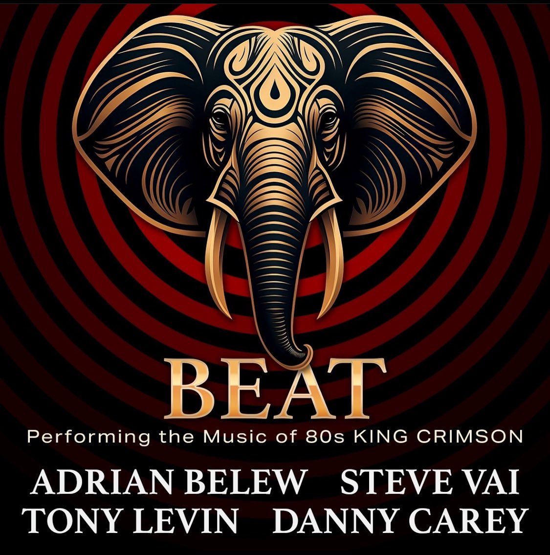 I got my ticket! 

#BeatTour 
#AdrianBelew
#SteveVai
#TonyLevin
#DannyCarey
#KingCrimson
#Prog