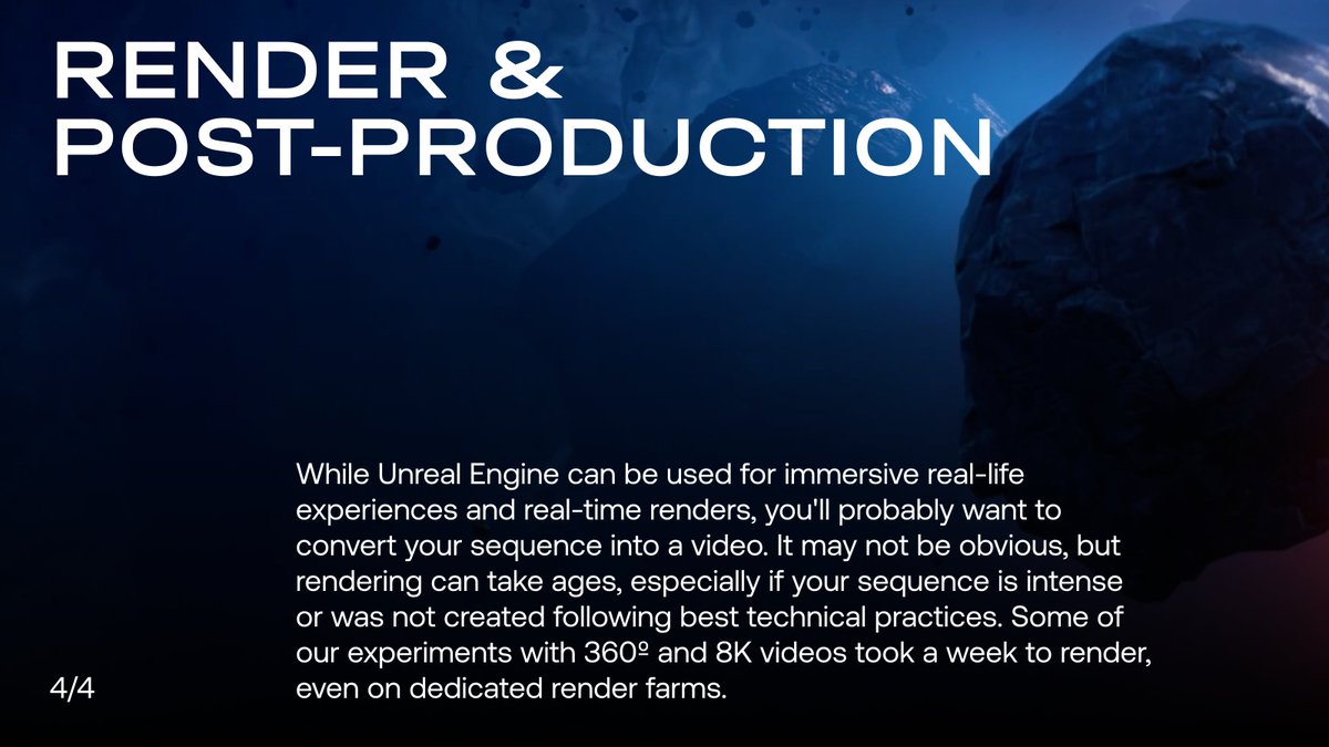 'Can I have a party in space with perfectly mixed music and hundreds of dancers, without the commute home?' The Unreal Engine sequencer makes dreams come true frame by frame. Let's explore how thousands of elements are blended into a virtual party, concert, or any other event.