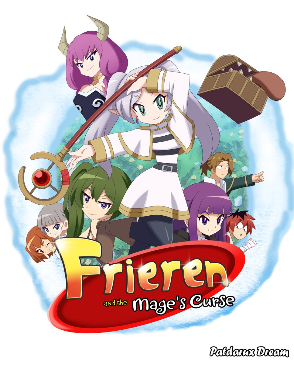 patdarux's tweet image. Frieren and the Mage's curse ✨

#フリーレン #Frieren