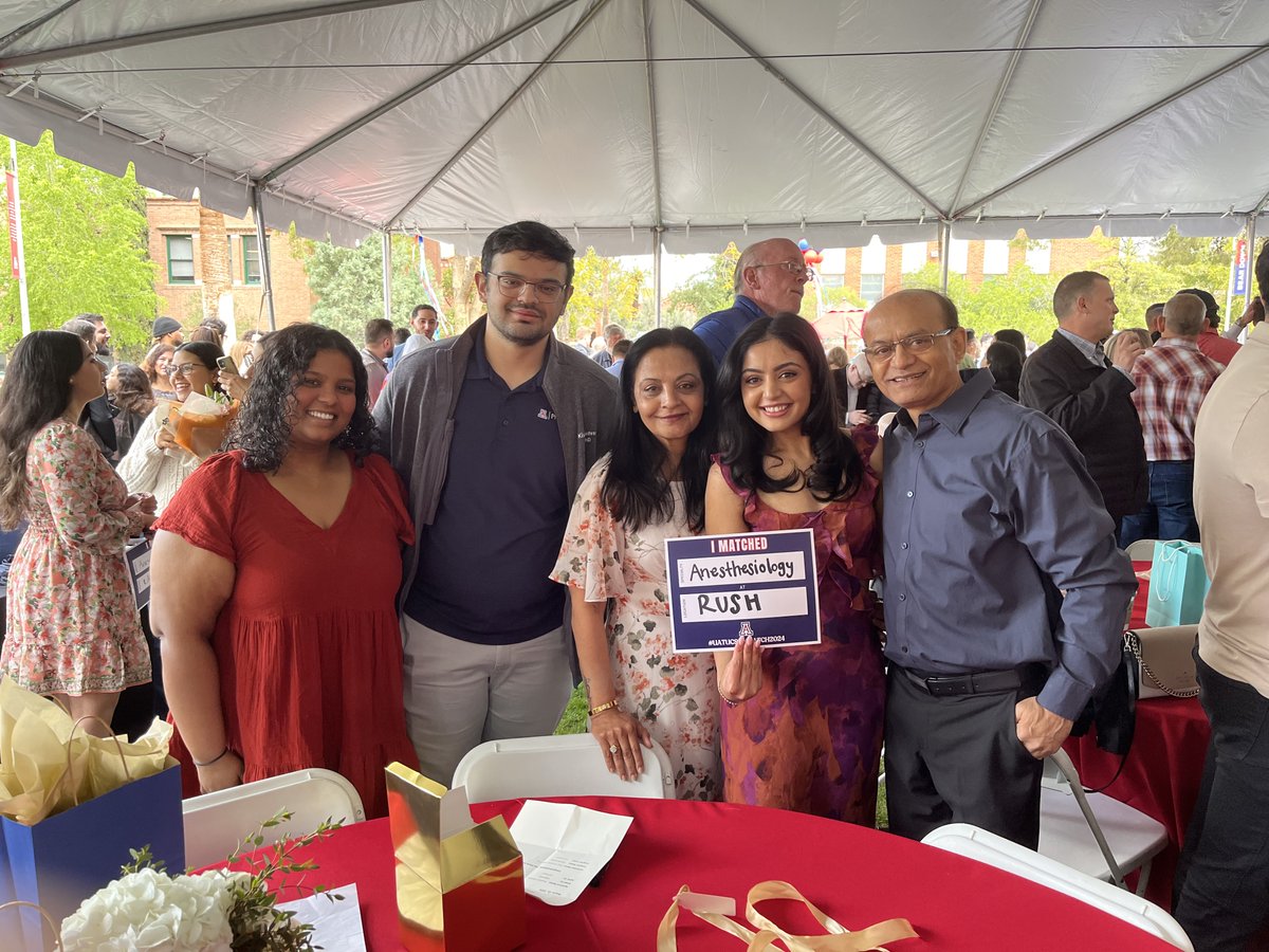 To celebrate Match Day, we caught up with our alumni who recently matched into their residencies from the College of Medicine – Tucson. 

Learn about Priyanki Hadvani, MS, who is headed to Rush University in Chicago.

Read more: bit.ly/49mjxkS