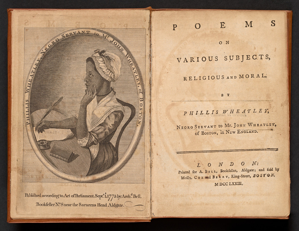 This #NationalPoetryMonth we recognize Phillis Wheatley, considered the first African American author to publish a book of poetry. Learn more: s.si.edu/43HF46i