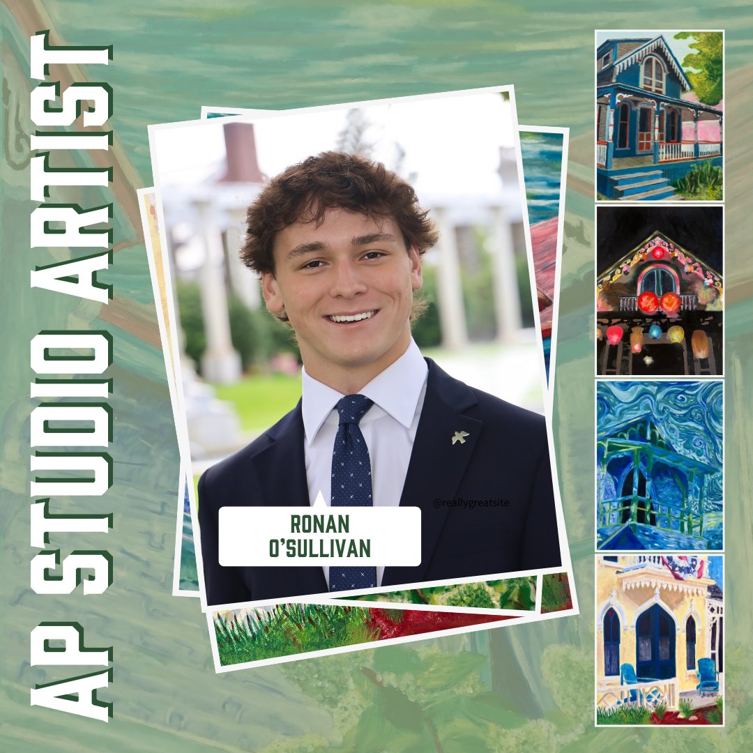 DelbartonArts's tweet photo. We are excited to resume our AP Artist Spotlight series after a brief pause for spring break. This year, we are proud to showcase the works of twelve talented artists from Delbarton's Class of 2024. Meet our next student artist, Ronan O'Sullivan '24: https://t.co/wN9DjQhoDd https://t.co/UiTkGyaWEs