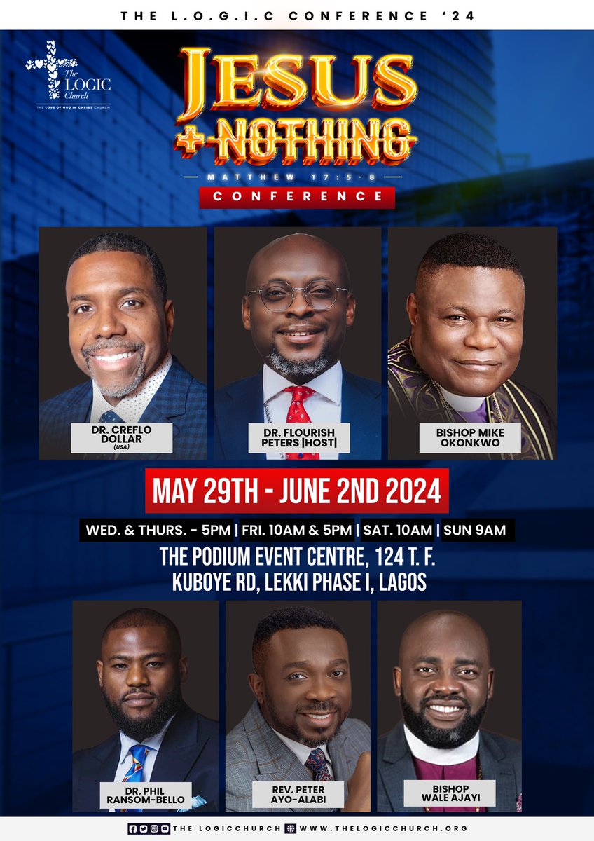 Jesus plus nothing is here again… Save the date, 29th of May to 2nd of June 2024 #JesusPlusNothing