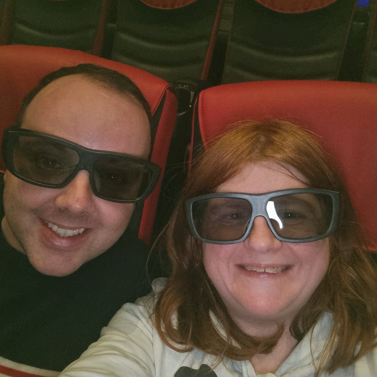 How big are these 3D Glasses. Take up half my face. Finally got round to seeing Godzilla X Kong. We both really enjoyed it. Thought the story was really good and was brilliant in Imax and 3D. #LoveTheLifeYouLiveLiveTheLifeYouLove