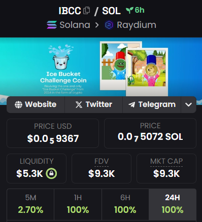 ibccsolana's tweet photo. Dex updated. Trendings up as well. Time to fill the bucket with water or money we will see🚀 https://t.co/IWXYISLjRc