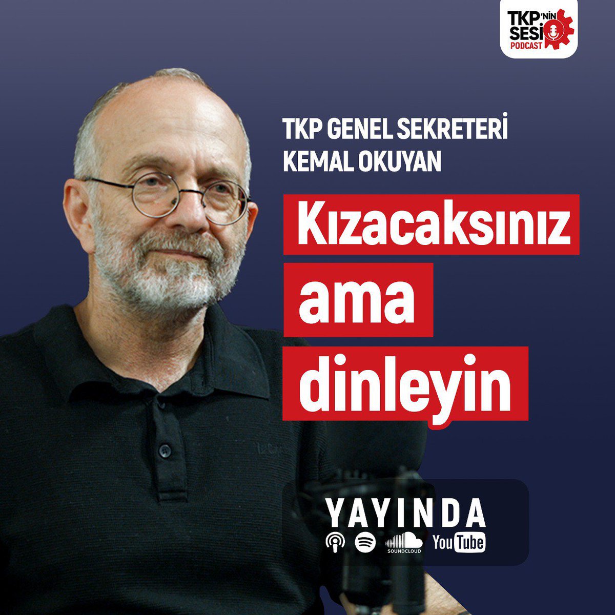 TKP Genel Sekreteri Kemal Okuyan'la #Gündem'de bu hafta seçim sonuçlarını ve TKP’nin seçim değerlendirmesinde yer alan “yalancı bahar” tespitini konuştuk. Bugün #TKPninSesi podcastinde. #salı 

🎙️TKPnin Sesi yayında⤵️

▫️Spotify: open.spotify.com/episode/75Gbf4…

▫️YouTube: