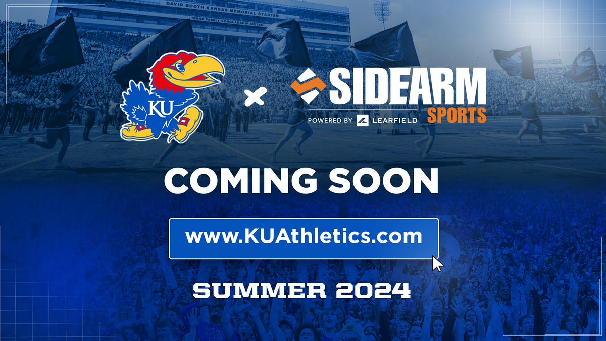 Excited to welcome @KUAthletics back to the SIDEARM platform 🤝 Read more about the new partnership ➡️ bit.ly/SIDEARMKansas #RockChalk