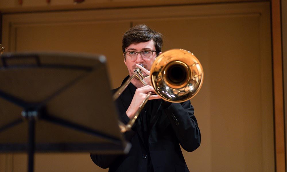 Next Wednesday, April 10, students in the Colburn Conservatory Brass Studio show off their talents in this intimate recital, featuring a delightful mix of repertoire. Join us at 7 pm in Zipper Hall for this free performance. More information: buff.ly/3J1kbJP