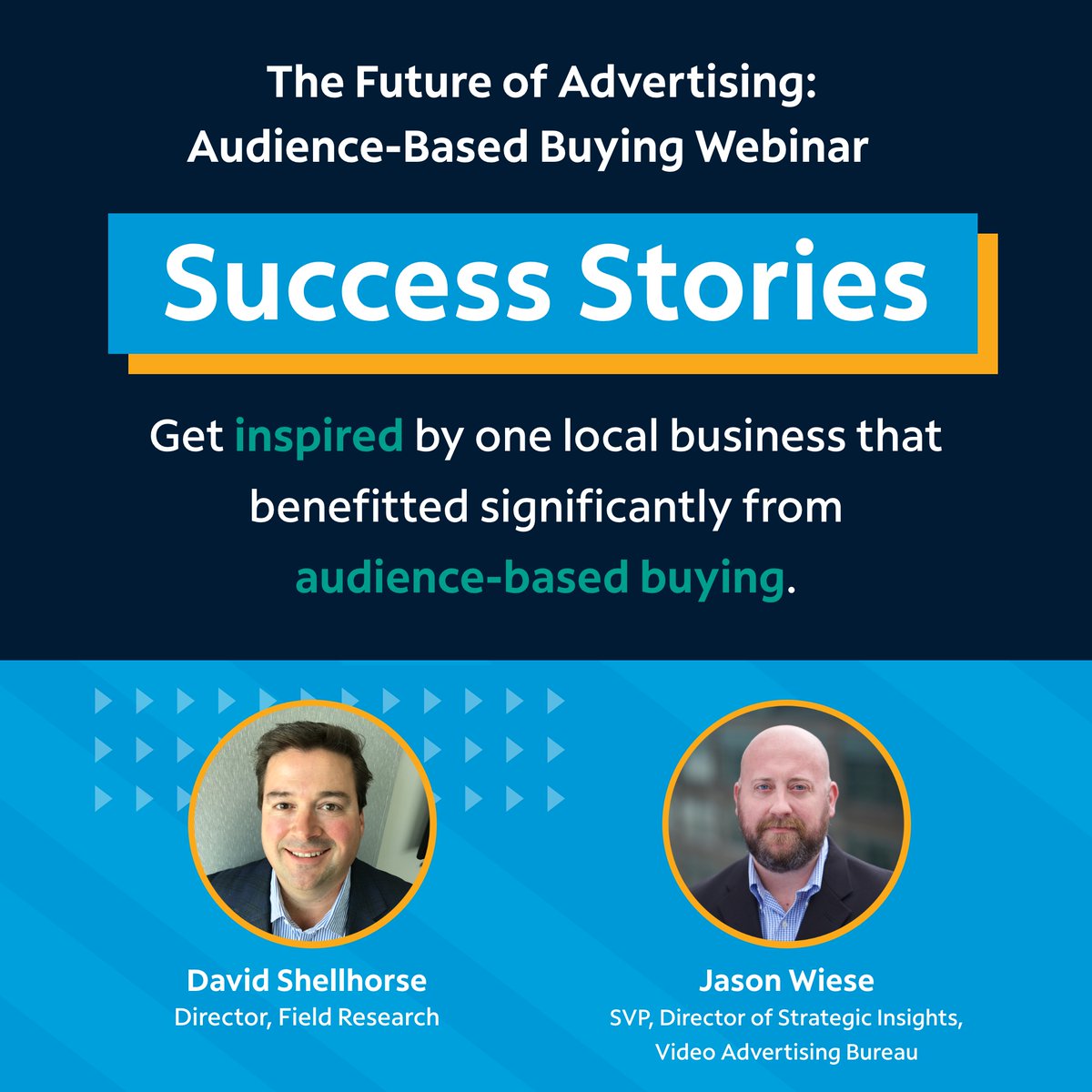 Businesses can use audience-based buying for their maximum advantage. Check out our exclusive webinar on The Future of Advertising: Audience-Based Buying and learn how it’s done. ow.ly/lkXU50QQG86