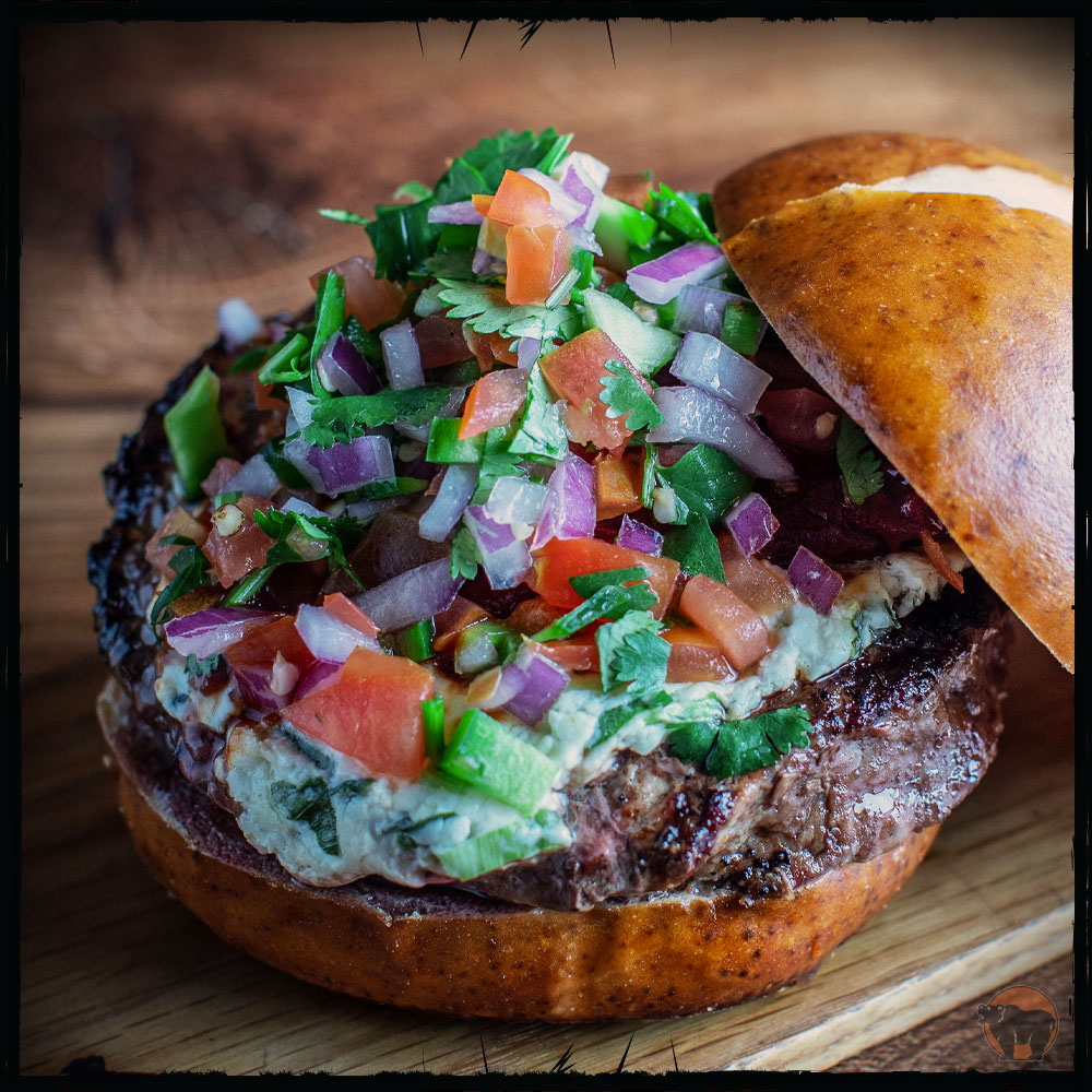 Looking for a burger that has all the right components to start a party with your tastebuds? Come on in for a Darkthrone Kuma's Angus Beef Patty (or choice of protein), Herbed Goat Cheese, Chipotle Pepper, Pico De Gallo Or have one delivered > order.incentivio.com/c/kumascorner