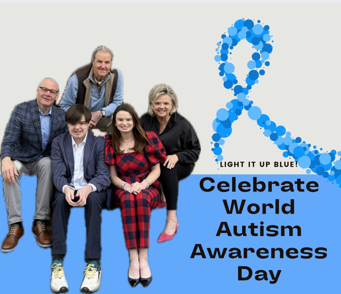 It’s World Autism Awareness Day! Today, we celebrate all of our friends in blue that have taught us to challenge our prejudices, to love unconditionally, to count our blessings, and to always speak your truth. We love you!