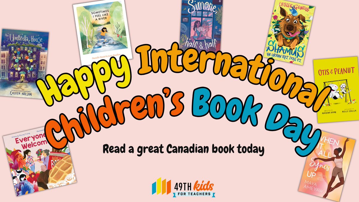 Happy International Children's Book Day! We're celebrating with a great Canadian book. Join us! #ICBD2024