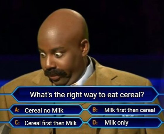 Just a few hours till I get home to open up my Killa Krunch Cereal🥣 @cerealclubnft @killabearsnft Let's run it again! A, B, C, D What is the right way to eat cereal!?!?!