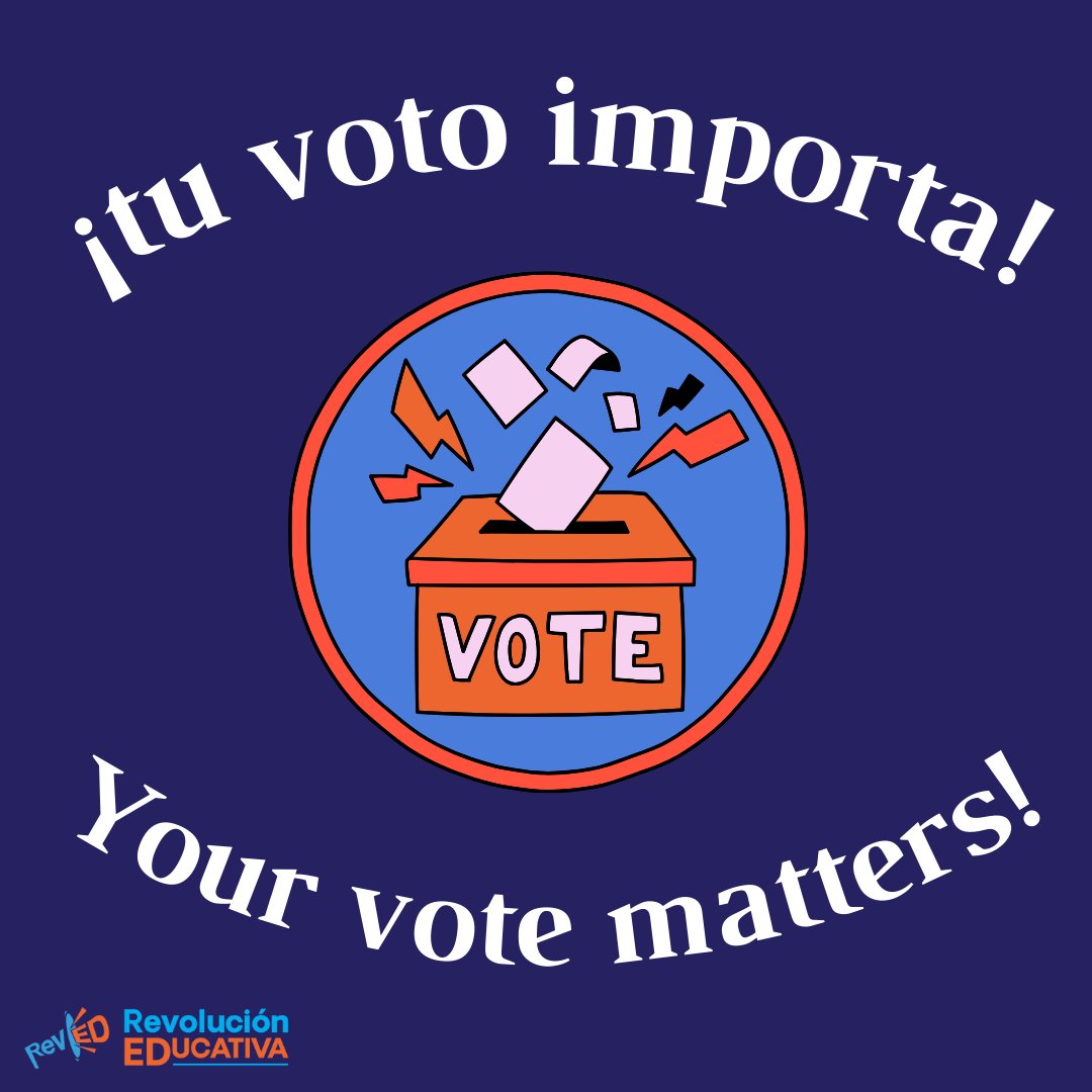 ¡tu voto es tu voz! 🗣️🗳️💪 Whether you're voting on a question or voting for school board candidates, your vote matters. Make your voice count! #votekc #votingmatters #tuvotoestuvoz