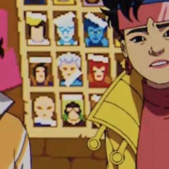 XMenUpdate's tweet image. Scarlet Witch and Quicksilver Easter Egg 👀 #XMen97