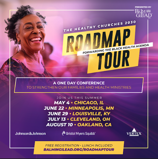 Save the date! Our free, full-day conferences provide families and faith communities with health education and the latest information about diseases that have significant impact in Black communities. Register today: loom.ly/x6Gl4XM #BlackTwitter #blackhealth