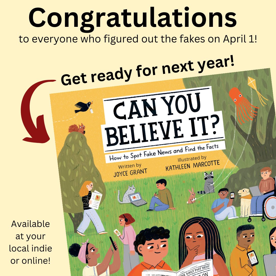 364 days to hone your fake-news spotting skills!