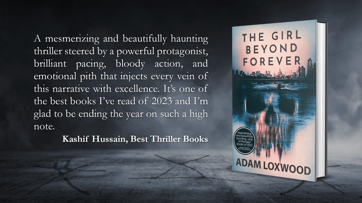 We love the reviews coming in for The Girl Beyond Forever, the dark and thrilling read from Adam Loxwood.
Thank you to @BestThrillBooks 
#thrillerbooks #reading #books #BestThrillerBooks #TheGirlBeyondForever