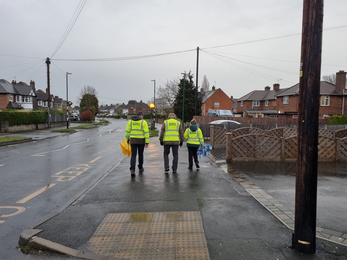 PCSO ROGERS out with the Lyndon Street Watch group on patrol in the local area, providing a policing presence for the local community. Nothing to report, all is safe and well.