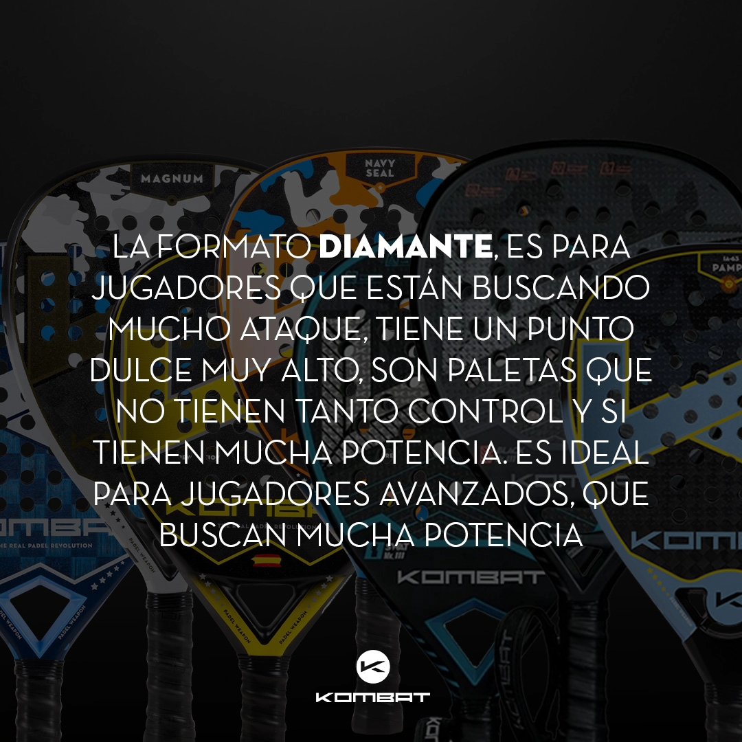 ¿Cómo elegir tu pala? 🤔

Tenés palas redondas, lágrimas y diamantes. Cada una con sus características ¿Cuál se adapta más a tu nivel y a tu juego? 😎

Te leemos 👇

#padel #palasdepadel #paletasdepadel #padelprofesional #kombatpadel