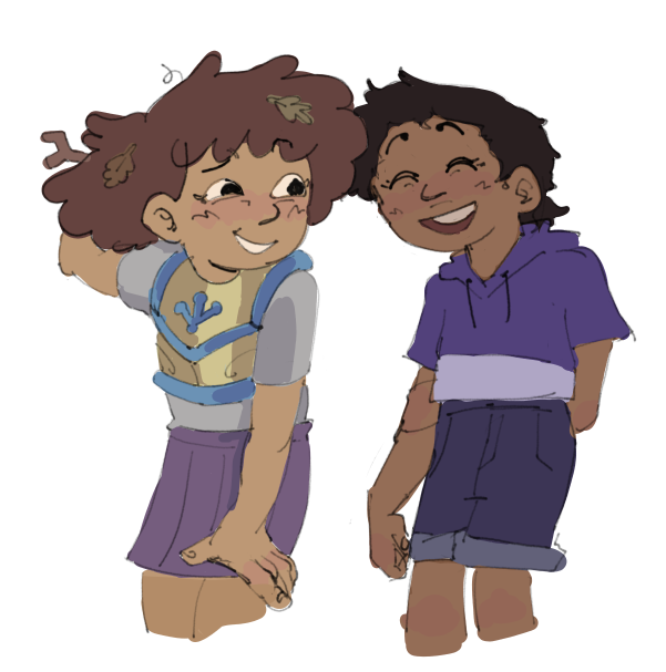 ntrbfb's tweet photo. doodled them #luzanne #amphibia #theowlhouse https://t.co/8GvQLEd4Gr