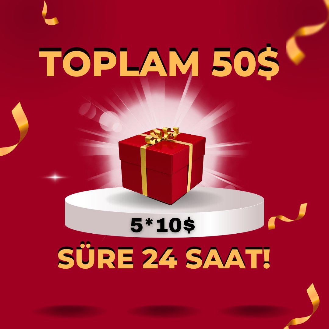 🎁İFTAR ETKİNLİĞİ🎁

⌛️SÜRE 1 GÜN⌛️

💰5 KİŞİYE TOPLAM 50$💰

🟢RT+FAV
🟢Aşağıdaki hesapları takip et👇
@kriptoman0 
@PilotOfCrypto 
@xaikripto 
@cryptopioners 
@ayhankayan14 

Bol Şans 🥰