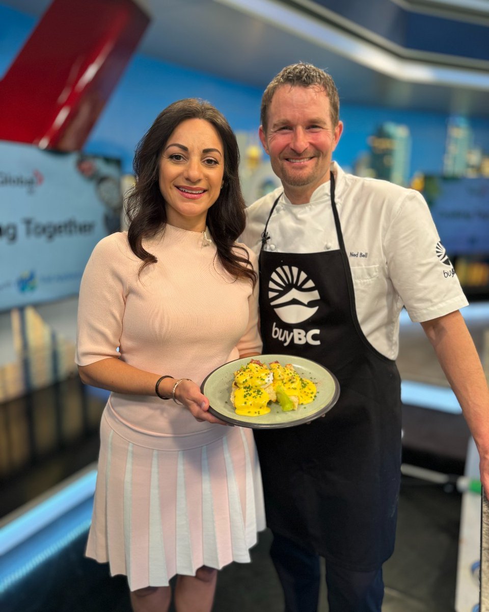 Eggs benny, anyone? Check out how Chef @nedbell transforms delicious dairy ingredients into creamy hollandaise sauce and cheesy scones. Watch the Global BC cooking segment and get the full recipe: bit.ly/3xunRBd