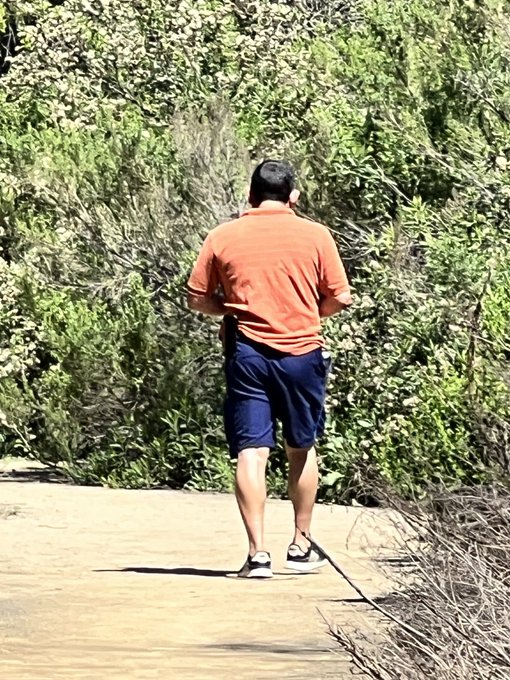 Any women walking around in Sepulveda Basin Off Wildlife, recreation center in the valley. be on the