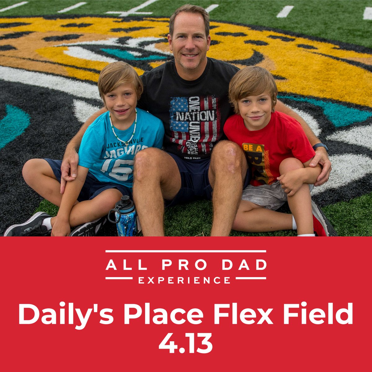 Join @Jaguars Head Football Coach Doug Pederson at the @DailysPlace Flex Field on April 13th for a morning your family will never forget at the @AllProDad Experience! For more information & tickets visit allprodad.com/jacksonville-a….